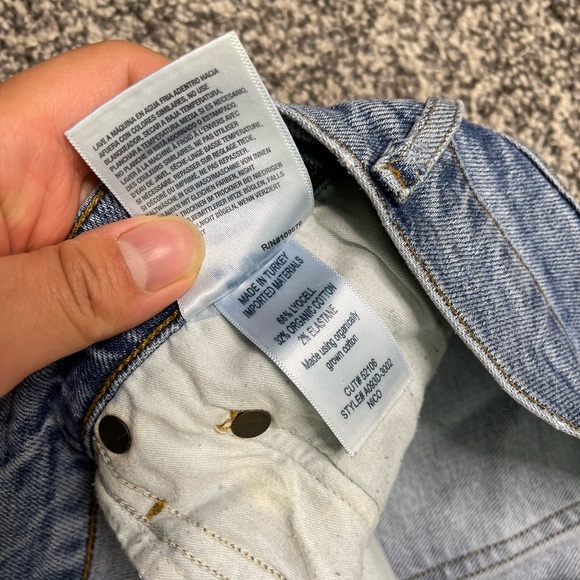 Agolde Nico High rise Slim Fit Jeans in Rooted Color 28 Orgnaic Cotton Lyocell - Picture 10 of 15